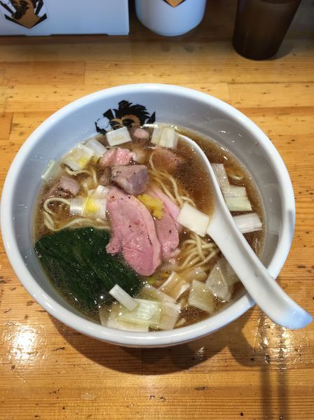 「鴨中華そば（醤油）」@満鶏軒の写真