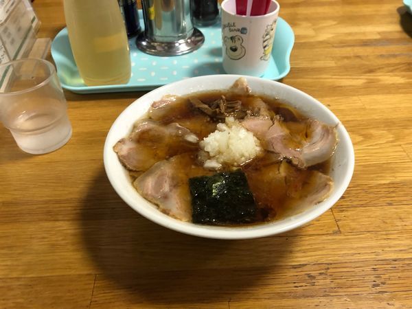 「チャーシュー麺   800円」@みんみんラーメンの写真