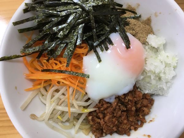 「あごだしまぜめん 800円」@麺屋ふたばの写真