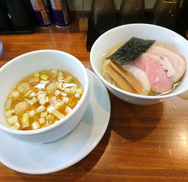 「特選塩つけめん 大盛」@塩らーめん 千茶屋の写真