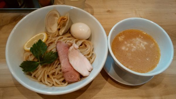 「イズムのつけ麺(塩)＋味玉¥1000-」@麺堂イズムの写真