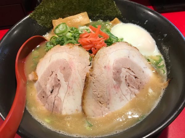 「バラ肉大中ラーメン 630円」@ラーメン大中 BAL横店の写真