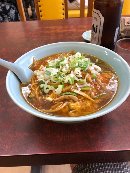 「五目からし麺 896円」@正華 花畑店の写真