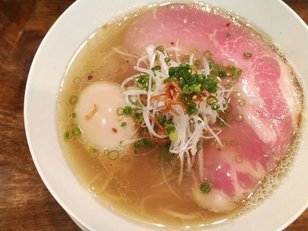 「味玉塩拉麺」@創作麺工房 鳴龍の写真