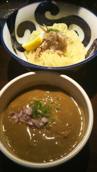 「純濃煮干しつけ麺 890円」@九十九里煮干つけ麺 志奈田の写真