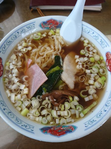 「拉麺 550円」@食堂みのりの写真