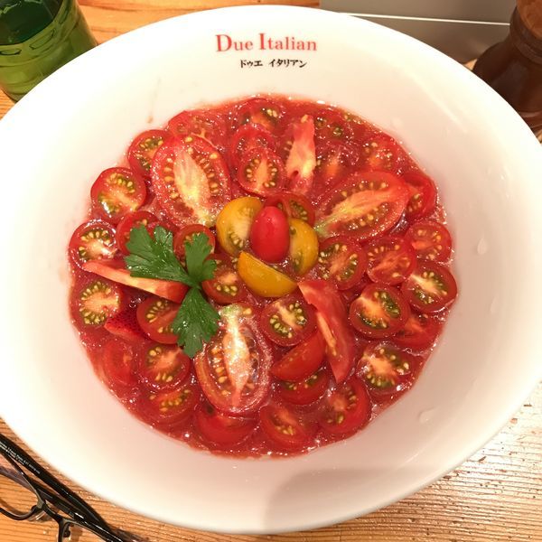 「冷製トマトコレクション2018」@黄金の塩らぁ麺 due Italian 横浜の写真