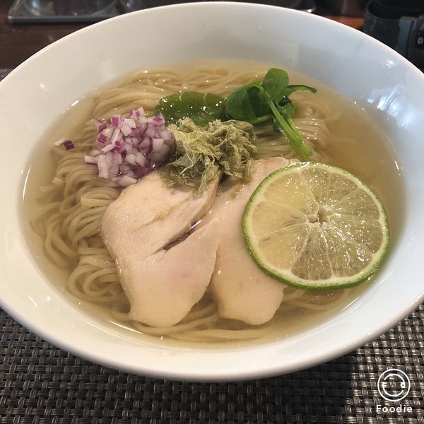 「《限定》地鶏と昆布の冷やしそば」@らぁ麺 やまぐちの写真