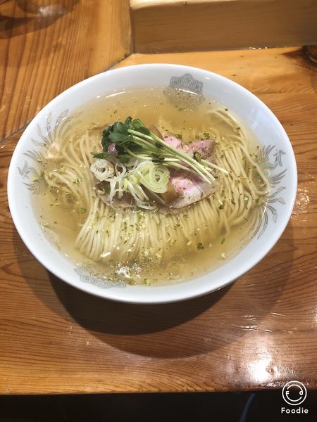 「山椒香る塩そば」@麺屋 坂本01の写真