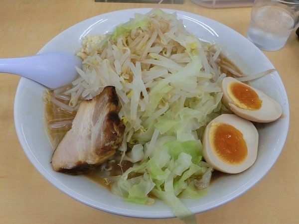 「ぎ郎+味玉」@ら〜めんぎょうてん屋GOLD 東名厚木店の写真