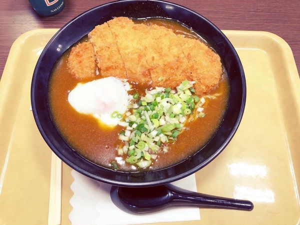 「カツカレーラーメン」@諏訪湖SA（上り）の写真