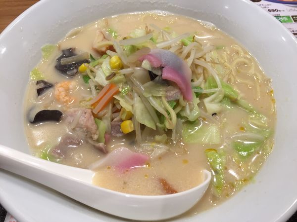 「ちゃんぽん（麺2倍）」@長崎ちゃんぽん リンガーハット 横浜十日市場店の写真