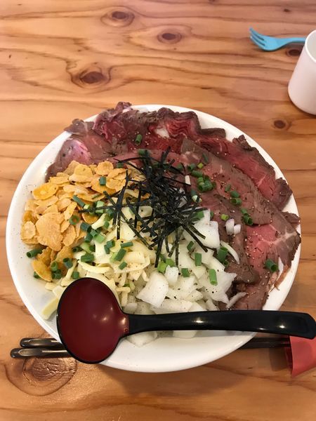 「まぜそば」@Red Heart kitchenの写真