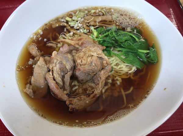 「ラーメン 750円」@無添加の店 揚江の写真