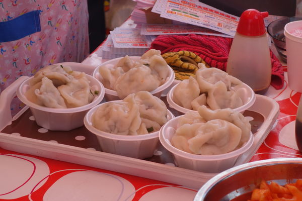 「水餃子」@豊華 ゆりあげ港朝市店の写真