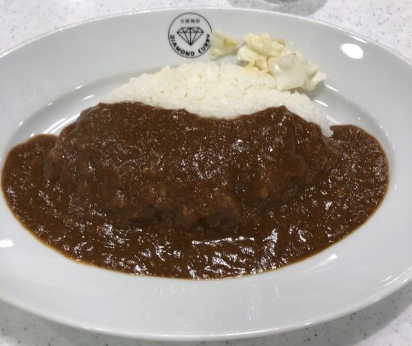 「カレーライス」@ダイヤモンドカリー 梅田店の写真