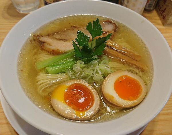 「鯛だし塩そば(880円)」@らーめんDINING れんげの写真