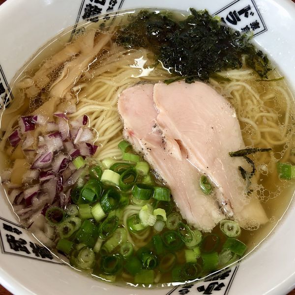 「【期間限定】塩ラーメン」@拉麺工房 暁の写真