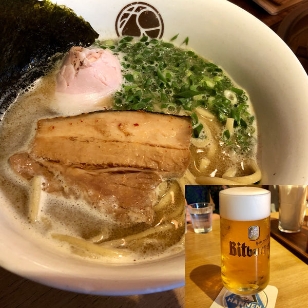 「無垢ラーメン＋ビットブルガー（中）」@無垢ツヴァイテの写真