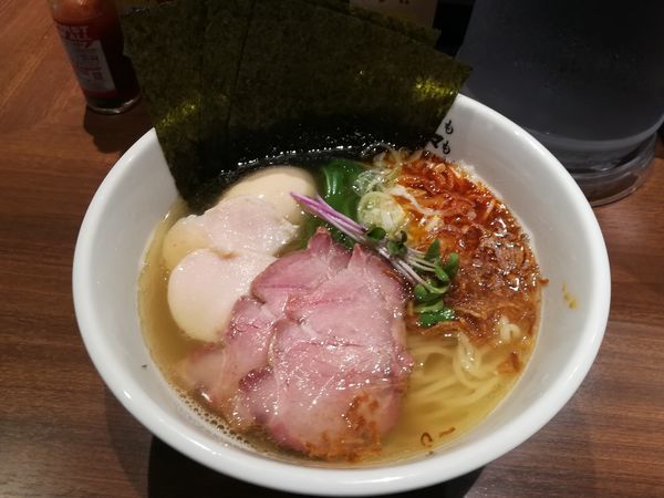 「8/19 まる得全部入り塩ラーメン1080円」@ナルトもメンマもないけれど。の写真