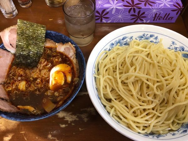 「辛味チャーシューつけ麺」@大勝軒直伝 金太郎の写真