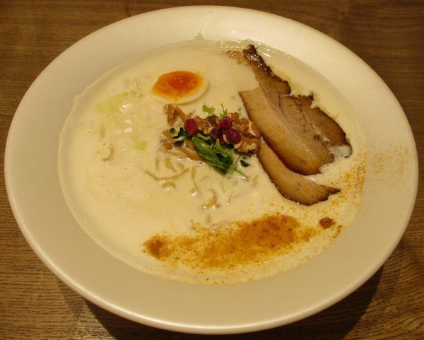 「鶏白湯らぁめん　860円」@MENSHO SAN FRANCISCOの写真