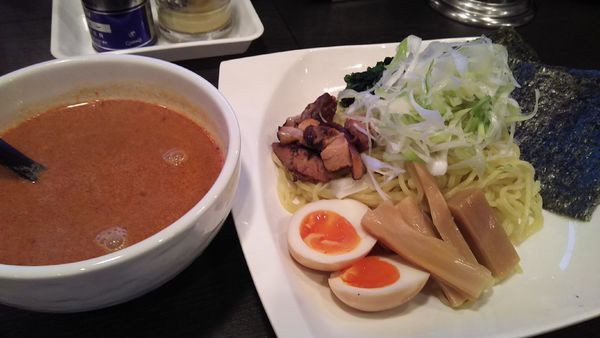 「辛味噌つけ麺 ￥800」@ラーメン 蔵屋の写真