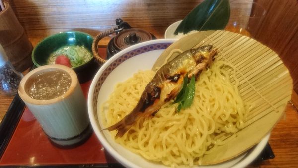 「鮎涼ラーメン(特盛)　￥1400-」@鮎ラーメン 二子玉川店の写真