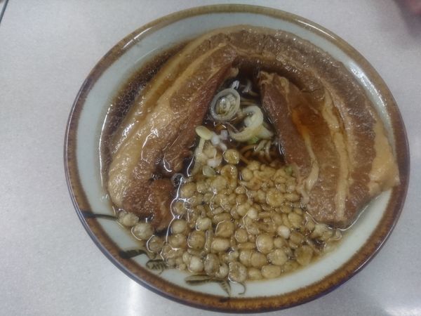 「肉厚そば ６８０円」@豊しま 飯田橋店の写真