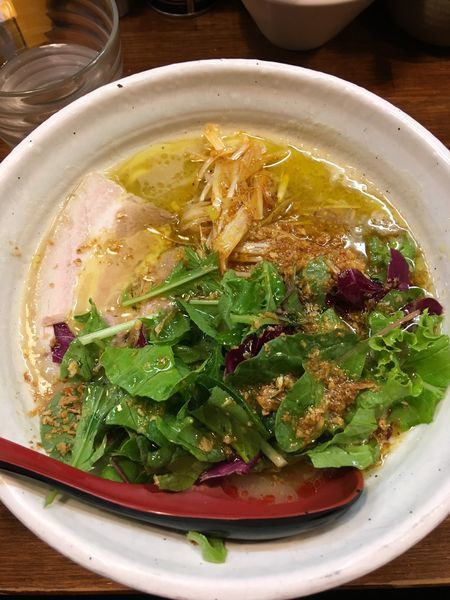 「塩ラーメン トリュフオイルがけ」@『   』（無銘）の写真