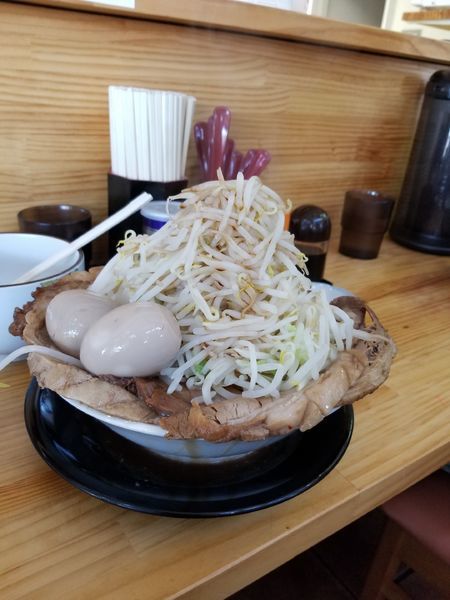「とん嬉チャーシューメン、味玉」@麺屋 とん嬉の写真