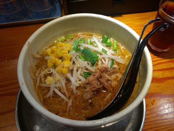 「味噌ラーメン」@らぁ麺屋 つなぎの写真