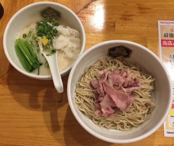 「冷やし真鯛つけ麺800円」@真鯛らーめん 麺魚の写真