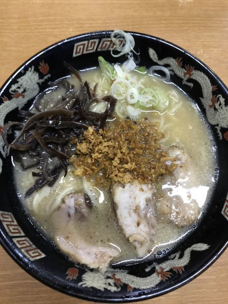 「豚とろラーメン」@鹿児島ラーメン 豚とろ 天文館本店の写真