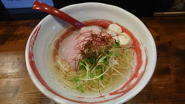 「塩ラーメン シンプル 720円」@のだ麺 ～縁～の写真