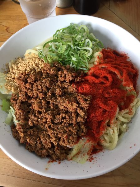 「汁なし担々麺」@自家製麺 てんかの写真