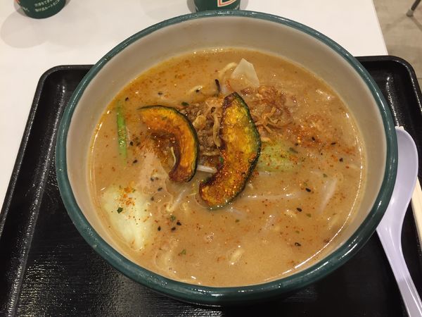 「甲州味噌らーめん」@蔵出し味噌 麺場 田所商店 談合坂サービスエリア店の写真