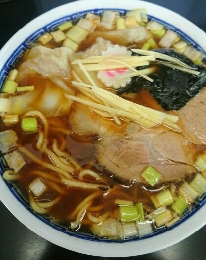 「ワンタン麺(並)」@中華そば 亀喜屋の写真