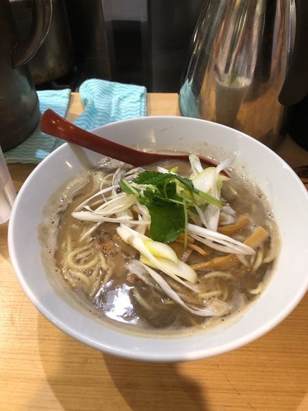 「濃厚煮干しそば (850円)」@煮干麺 月と鼈の写真