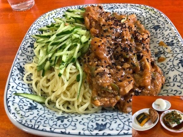 「冷し黄龍めん750円」@中華料理 黄龍の写真