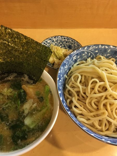 「つけ麺（中）＋味玉」@ラーメン社井田の写真