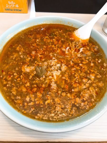 「担々麺(大盛)  ¥950」@王蘭の写真