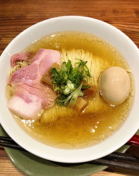 「中華そば(塩.味玉)」@いしかわやの写真