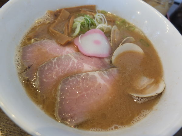 「ハマグリラーメン」@和歌山中華蕎麦 はたお商店 高崎店の写真