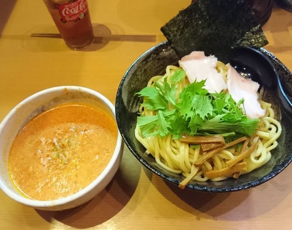 「冷製トマトつけ麺」@常勝軒 本庄店の写真
