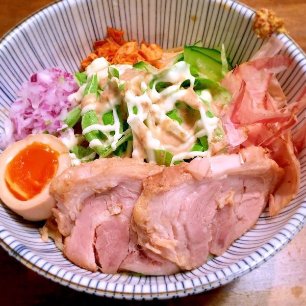 「冷やし中華」@CLAM＆BONITO貝節麺RAIKの写真