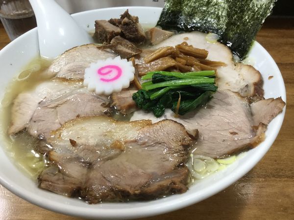 「しおチャーシューメン1,100円」@オランダ軒の写真