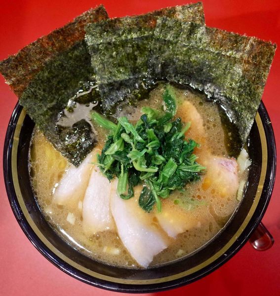 「ラーメン肉増し…920円、ライス中…120円」@家系ラーメン 稲葉家の写真