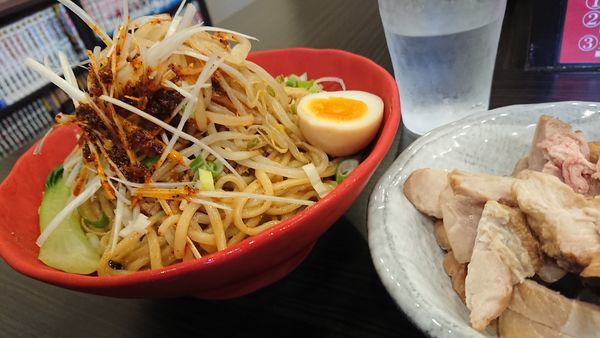 「汁なし担々麺」@横道の写真
