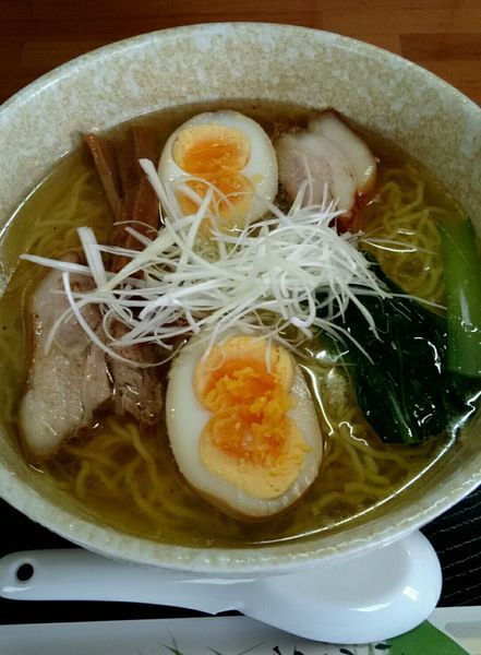 「味玉らーめん 塩」@和風ラーメン 味のほうさくの写真